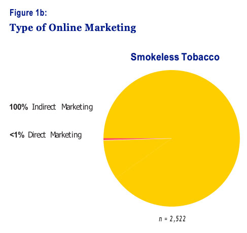 Figure 1b: Type of Online Marketing