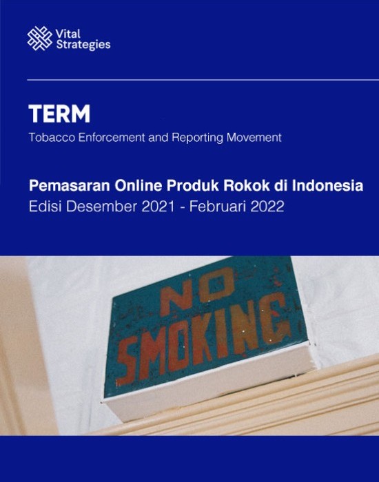 Online Marketing of Tobacco Products: Indonesia - January & February 2022 (Bahasa Version)
